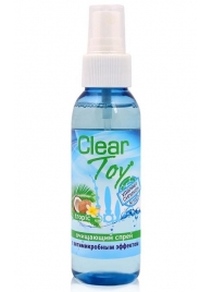Очищающий спрей для игрушек CLEAR TOY Tropic - 100 мл. - Биоритм - купить с доставкой в Краснодаре