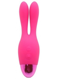 Розовый вибратор INDULGENCE Rechargeable Dream Bunny - 15 см. - Howells