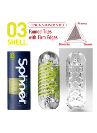 Мастурбатор SPINNER Shell - Tenga - в Краснодаре купить с доставкой