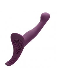 Фиолетовая насадка Me2 Probe для страпона Her Royal Harness - 16,5 см. - California Exotic Novelties - купить с доставкой в Краснодаре