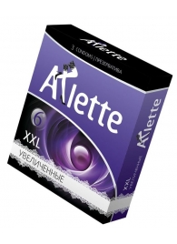 Презервативы Arlette XXL увеличенного размера - 3 шт. - Arlette - купить с доставкой в Краснодаре