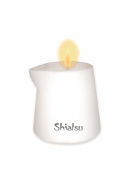 Массажная свеча с ароматом малины и ванильного крема - 130 гр. - Shiatsu - купить с доставкой в Краснодаре