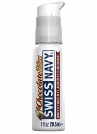 Лубрикант с ароматом шоколада Swiss Navy Chocolate Bliss Lube - 29,5 мл. - Swiss navy - купить с доставкой в Краснодаре