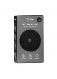 Черная веревка для бондажа Easytoys Bondage Rope - 5 м. - Easy toys - купить с доставкой в Краснодаре