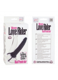 Насадка на пенис Silicone Love Rider Dual Penetrator для двойного проникновения - 14 см. - California Exotic Novelties - в Краснодаре купить с доставкой