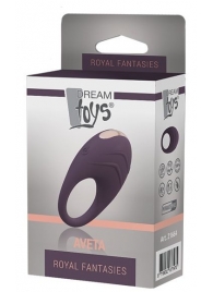 Фиолетовое эрекционное виброкольцо AVETA - Dream Toys - в Краснодаре купить с доставкой