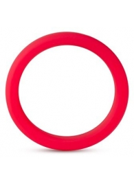 Красное эрекционное кольцо Silicone Go Pro Cock Ring - Blush Novelties - в Краснодаре купить с доставкой