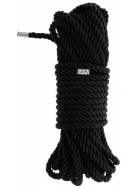 Черная веревка для бондажа BONDAGE ROPE - 10 м. - Dream Toys - купить с доставкой #SOTBIT_REGIONS_UF_V_REGION_NAME#