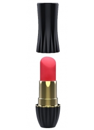 Клиторальный стимулятор-помада LIPSTICK - 9,3 см. - Dream Toys - купить с доставкой в Краснодаре