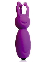 Фиолетовый фантазийный клиторальный стимулятор - 8,5 см. - Bior toys