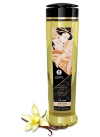 Массажное масло с ароматом ванили Desire - 240 мл. - Shunga - купить с доставкой в Краснодаре