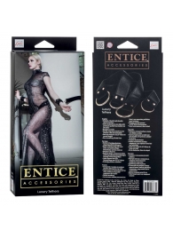 Ремни-фиксаторы Entice Luxury Tethers - California Exotic Novelties - купить с доставкой в Краснодаре