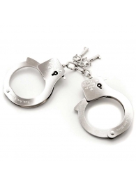 Металлические наручники Metal Handcuffs - Fifty Shades of Grey - купить с доставкой в Краснодаре