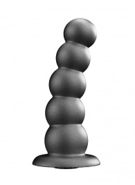 Черная насадка-плаг на харнесс PLATINUM 9 - 24 см. - LOVETOY (А-Полимер) - купить с доставкой в Краснодаре