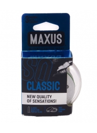 Классические презервативы в пластиковом кейсе MAXUS Classic - 3 шт. - Maxus - купить с доставкой в Краснодаре