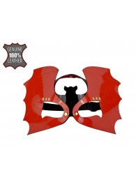 Красно-черная лаковая маска  Летучая мышь - Sitabella - купить с доставкой в Краснодаре
