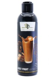 Интимный гель-смазка JUICY FRUIT с ароматом молочного шоколада - 200 мл. - БиоМед - купить с доставкой в Краснодаре