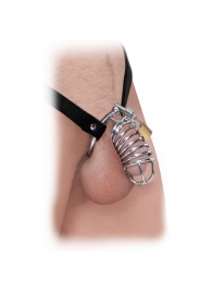 Кольцо верности Extreme Chastity Belt с фиксацией головки - Pipedream - купить с доставкой в Краснодаре