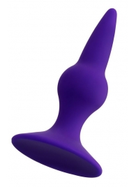Фиолетовая анальная втулка Klapsy - 10,5 см. - ToyFa