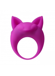 Фиолетовое эрекционное кольцо Lemur Remi - Lola Games - в Краснодаре купить с доставкой
