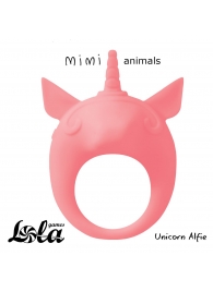 Оранжевое эрекционное кольцо Unicorn Alfie - Lola Games - в Краснодаре купить с доставкой