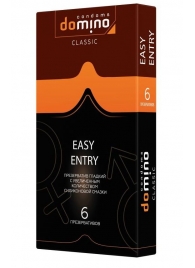 Презервативы с увеличенным количеством смазки DOMINO Easy Entry - 6 шт. - Domino - купить с доставкой в Краснодаре