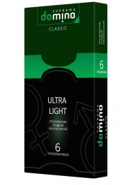 Супертонкие презервативы DOMINO Ultra Light - 6 шт. - Domino - купить с доставкой в Краснодаре