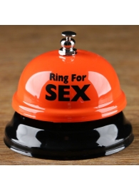 Настольный звонок RING FOR SEX - Сима-Ленд - купить с доставкой в Краснодаре