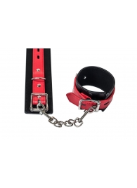 Черно-красные наручники Prelude - Lola Games - купить с доставкой в Краснодаре