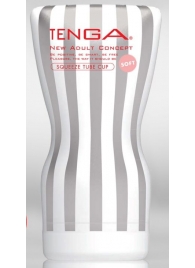 Мастурбатор TENGA Squeeze Tube Cup Soft - Tenga - в Краснодаре купить с доставкой