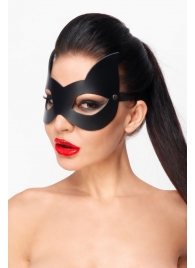 Черная маска  Кошечка  с ушками - Джага-Джага - купить с доставкой в Краснодаре