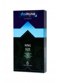 Презервативы увеличенного размера DOMINO Classic King size - 6 шт. - Domino - купить с доставкой в Краснодаре