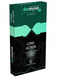 Презервативы с пролонгирующим эффектом DOMINO Classic Long action - 6 шт. - Domino - купить с доставкой в Краснодаре