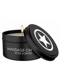 Массажная свеча с ароматом розы Massage Candle - Shots Media BV - купить с доставкой в Краснодаре