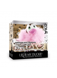 Белый вибратор-уточка I Rub My Duckie 2.0 Wild с леопардовым принтом - Big Teaze Toys - купить с доставкой #SOTBIT_REGIONS_UF_V_REGION_NAME#