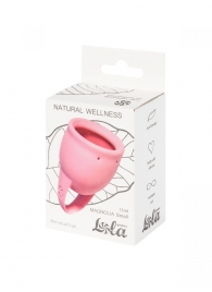 Розовая менструальная чаша Magnolia - 15 мл. - Lola Games - купить с доставкой в Краснодаре