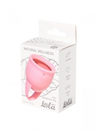 Розовая менструальная чаша Magnolia - 20 мл. - Lola Games - купить с доставкой в Краснодаре