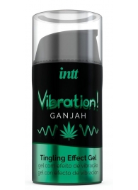 Жидкий интимный гель с эффектом вибрации Vibration! Ganjah - 15 мл. - INTT - купить с доставкой в Краснодаре