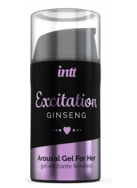 Женский возбуждающий интимный гель Excitation Ginseng - 15 мл. - INTT - купить с доставкой в Краснодаре