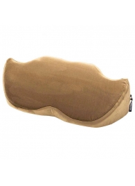 Подушка для любви Mustache Wedge из бронзовой микрофибры - Liberator - купить с доставкой в Краснодаре
