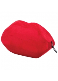 Красная микрофибровая подушка для любви Kiss Wedge - Liberator - купить с доставкой в Краснодаре
