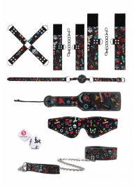 Эротический набор Tattoo Style Bondage Kit - Shots Media BV - купить с доставкой в Краснодаре