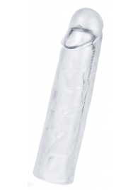 Прозрачная насадка-удлинитель Flawless Clear Penis Sleeve Add 1 - 15,5 см. - Lovetoy - в Краснодаре купить с доставкой