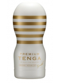 Мастурбатор TENGA Premium Original Vacuum Cup Gentle - Tenga - в Краснодаре купить с доставкой