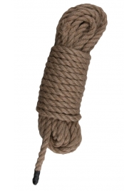 Пеньковая веревка для связывания Hemp Rope - 5 м. - Easy toys - купить с доставкой в Краснодаре