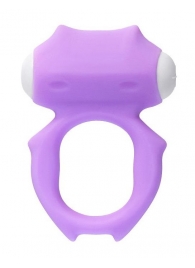 Фиолетовое виброкольцо на пенис Zort - A-toys - в Краснодаре купить с доставкой