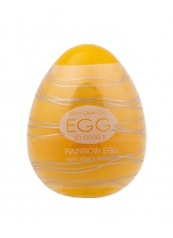 Мастурбатор-яйцо OYO Rainbow Yellow - OYO - в Краснодаре купить с доставкой