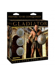 Кукла-мужчина Gladiator с виброфаллосом и языком - Pipedream - в Краснодаре купить с доставкой