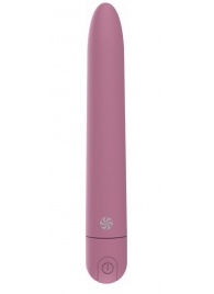 Розовый перезаряжаемый вибратор Haze - 18 см. - Lola toys