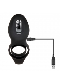 Черное эрекционное кольцо со стимулятором клитора Mr. Flicker - Zero Tolerance - в Краснодаре купить с доставкой